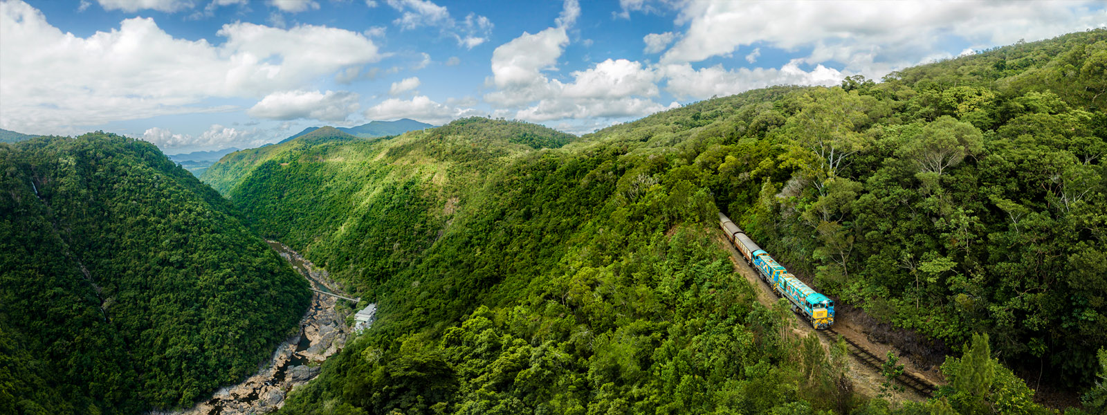 Kuranda Scenic Train over Barron Gorge